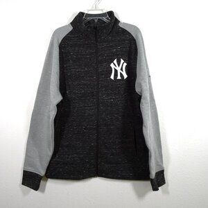 Fanatics New York Yankees Full-Zip Jacket Men's Size XL Gray Fan Apparel